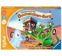Ravensburger Tiptoi 00124 La búsqueda del Tesoro en Buchstabenburg, Juego para niños de 4 a 7 años, para 1 a 4 Jugadores