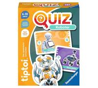 Ravensburger tiptoi 00164 Quiz Robot - Juego de Preguntas para niños a Partir de 6 años, para 1-4 Jugadores