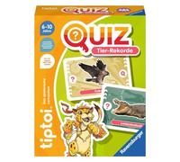 Ravensburger tiptoi 00194 Animal Records Juego de Preguntas para niños a Partir de 6 años, para 1 a 4 Jugadores