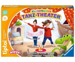 Ravensburger Tiptoi® Active 00128 - Juego de Teatro de Danza Colorido, Juego de Movimiento a Partir de 3 años
