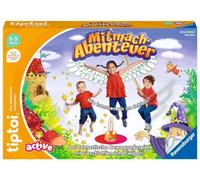 Ravensburger tiptoi Active Game 00130, Aventura práctica, Juego de Movimiento de 3 años, con Historias, Hermosas Canciones y rimas Divertidas