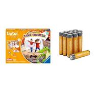 Ravensburger tiptoi Active Teatro Danza [DE], & Pilas AAA Alcalinas Amazon Basics 12 Unidades, 10 años