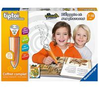 Ravensburger, tiptoi®, Juego Completo Lector Interactivo + Libro Egipto y Sus faraones, Juego Educativo electrónico sin Pantalla, a Partir de 7 años, Versión Francesa, 00 144, Exclusivo en Amazon