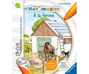 Ravensburger- tiptoi- Libro Interactivo - Mi Imagen en la Granja - A Partir de 3 años - 00 027