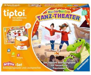 Ravensburger tiptoi® Play 00122 Active Set Colorido Teatro de Danza, Juego de Movimiento Desde Hace 3 años