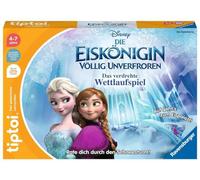 Ravensburger tiptoi Spiel 00116 - Disney Die Eiskönigin - Völlig Unverfroren: Das verdrehte Wettlaufspiel - Ein magisches Quiz-Spiel AB 4 Jahren: Rate Dich Durch den Schneesturm