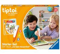 Ravensburger – Set inicio tiptoi: bolígrafo y libro Granja – Talla única Modelo 00114
