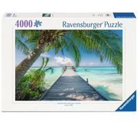 Ravensburger - Un sueño Llamado Maldivas 4000 Piezas | Puzzle 4000 Piezas | Rompecabezas Adultos | Mide 92 X 138cm | Ideas Regalos | Regalo Original