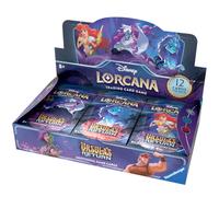 Ravensburger- Ursula's Return Pack Ursula Disney Lorcana Trading Card Game: Set 4 Display con 24 Booster Packs (en inglés) (11098342)