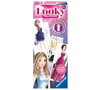 Ravensburger - Vestidos de Noche Looky - Se Utiliza Solo o con la máquina Looky - Ocio Creativo - Dibujo de Moda - Estilo - Actividad Relajante y Creativa - A Partir de 6 años - 23871 - Versión