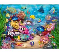 Ravensburger Vida de Arrecife Tropical | Puzzle de Gran Formato de 750 Piezas | Ideal para Adultos y niños | Tecnología única SoftClick Duradera y antideslumbramiento | Certificado FSC