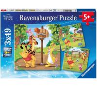 Ravensburger Winnie The Pooh-3 x 49 Piece Jigsaw Puzzles for Kids Age 5 Years Up