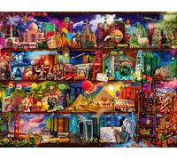 Ravensburger World of Books Puzzle - 2000-Piece Jigsaw Game (Importación USA)