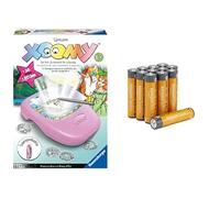 Ravensburger Xoomy Unicornios, proyector Dibujo, 6+ años, & Pilas AAA Alcalinas Amazon Basics 12 Unidades, 10 años
