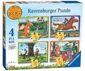 Ravensburger Zog - Rompecabezas de Caja de 4 Pulgadas para niños de 3 años en adelante, 12, 16, 20 y 24 Piezas