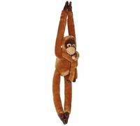 Ravensden Suave Peluche Orangután Colgante con Bebé 84cm