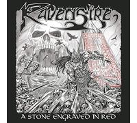 Ravensire - A stone engraved in red