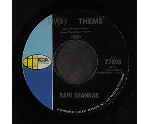 RAVI SHANKAR - charly theme / love montage 45 rpm single