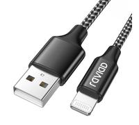 RAVIAD Cable Cargador iPhone 2M [MFi Certificado] Cable Lightning Carga Rápida Cable Lightning Compatible con iPhone 14 13 12 11 Pro Max 13 12 Mini 11 XR XS Max X 8 Plus 8 7 Plus 7 6s 6
