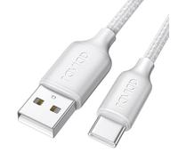 RAVIAD Cable USB A USB C [2M] Cable USB C Carga Rapida 3.1A QC3.0 Cable USB Tipo C Cargador Nylon Trenzado con iPhone 17 16 15 Pro Max, Samsung Galaxy S24/S23, Huawei P40/P30, Xiaomi, iPad, Pixel