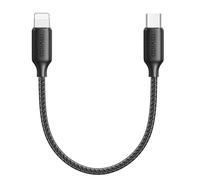 RAVIAD Cable USB C a Lightning 0.3M Cargador iPhone Carga Rapida MFi Certificado Cable iPhone USB C Nailon Trenzado PD USB Tipo C a Lightning Cable para iPhone 14 13 12 11 Pro XS MAX XR X 8 7 6SPlus 5