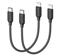 RAVIAD Cable USB C a Lightning [50CM 2Pack] Cargador iPhone Carga Rapida MFi Certificado Cable iPhone USB C Nailon Trenzado PD USB Tipo C a Lightning Cable para iPhone 14 13 12 11 Pro XS MAX XR X 8 7