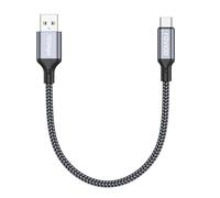 RAVIAD Cable USB Tipo C, Cable USB C 0.3M, USB 3.2 Gen 2 de 10Gbps Cable Tipo C Carga Rápida y Sincronización Compatible con iPhone 17 16 15 Plus Pro Max, Galaxy S25/S24/S23, Huawei P60, Google Pixel