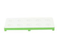 Ravioli Maker Press Square Ravioli Molde ABS Herramienta de cocina duradera para albóndigas caseras Pasta Ravioli Hacer 25.5 x 11 cm 334g (Verde)