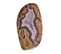 Ravishing Impressions Ágata Natural Pura Pasión 114 CTW Cabujón Tamaño 67 x 36 x 5 mm Colgante Fabricación de joyas Piedra Preciosa Esta ágata puede ayudarte a mirar hacia adentro