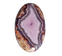 Ravishing Impressions Ágata natural púrpura pasión 30 CTW Tamaño 33 x 20 x 5 mm Colgante para hacer joyas Piedra preciosa Esta ágata puede ayudarte a mirar hacia adentro