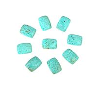Ravishing Impressions Cabujón calibrado rectangular 15 x 20 mm - Piedra preciosa pulida lisa - Piedra natal de diciembre - Turquesa Arizona, Gema, Turquesa Arizona