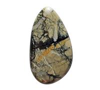 Ravishing Impressions Jaspe natural piel de serpiente 43 CTW Tamaño del cabujón 37 x 21 x 5 mm para hacer joyas Piedra preciosa Se supone que debe curar los problemas del bazo, Piedra