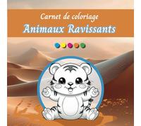 Ravissants Animaux à Colorier: 50 Coloriages Kawaii (livre pour enfants & adultes)