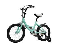 ravixia Bicicletas para niños adecuadas para niñas y niños de 4 a 9 años con bicicletas de entrenamiento. Triciclos para niños con doble freno y frenos verdes de 16 pulgadas
