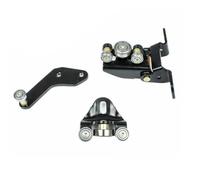 RAVTAKL Guía Rodill Puerta Corrediza Compatible con Ford Para Transit MK6 2000 2001 2002 2003 2004 2005 2006 Bisagra rodillo puerta corredera izquierda derecha 1667675 YC15V25028AC