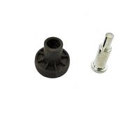 RAVTAKL Guía Rodill Puerta Corrediza Compatible con Peugeot Para Partner B9 2008 2009 2010 2011 2012 2013 2014 2015 Polea guía superior puerta corredera 9680486880 9033 AY