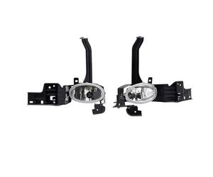 RAVTAKL Kit faros antiniebla coche Compatible Con Para Accord Para Coupe 2008-2010 2PCS Frente Izquierda Derecha Antiniebla Lente Transparente Parachoques Delantero Antiniebla Circulación Diurna