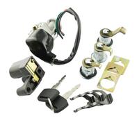 RAVTAKL Llave Contacto Moto Compatible con Cn250 Helix 1986-2007 Accesorios Motocicleta Interruptor Encendido Tapa Combustible Juego Llave Bloqueo 35010ks4711