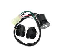 RAVTAKL Llave Contacto Moto Compatible con Kymco para 150 MXU 150 Interruptor De Arranque De Bloqueo De Dirección con Llaves Dobles Interruptor De Arranque De Encendido De Motocicleta 35010-LCA4-90A