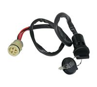 RAVTAKL Llave Contacto Moto Compatible con Rincon 650 para TRX650 2003 2004 2005 Interruptor De Arranque Y Bloqueo De Dirección con Llaves Dobles 35100-HN8-003