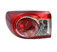 RAVTAKL Piloto Trasero Compatible con Toyota para Corolla 2010 2011 2012 2013 81560-02580 Conjunto De Luz Trasera De Coche Luz De Freno Trasera Señal Lámpara Antiniebla Accesorios De Coche(Left)