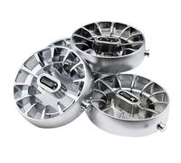 RAVTAKL Rejilla Salida Aire Coche Compatible con Smart 453 para Forfour para Fortwo Coche Aire Acondicionado Ventilación Modificación Tablero Salida Rejilla Decoración Cubierta