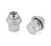 RAVTAKL Tuercas Cubo Rueda Compatible con Ford para Fiesta para Mondeo para C-MAX Tuercas De Rueda 19MM M12X1.5 Tornillos para Pernos De Rueda Y Neumáticos 10 Piezas