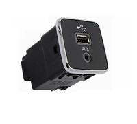 RAVTAKL USB AUX para Coche Compatible con Jeep para Compass para Cherokee 2017 2018 2019 2020 2021 Puerto De Carga USB Auxiliar para Automóvil Enchufe 5XG28DX9AB 53223309