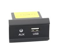 RAVTAKL USB AUX para Coche Compatible con Kia para Rio LX 2018 2019 2020 2021 2022 2023 Consola Central Puerto USB Conector Auxiliar Media Hub 96120H8100