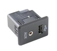RAVTAKL USB AUX para Coche Compatible con Nissan para Rogue para Frontier 2014 2015 2016 2017 para Xterra 2014 2015 Consola Central Interfaz De Audio Auxiliar 28023-4BA0B