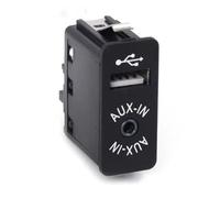 RAVTAKL USB AUX para Coche Compatible con para 3-Series E90 E91 E92 E93 para X6 E72 Hyb para X5 E70 Adaptador De Enchufe De Entrada Auxiliar USB para Automóvil 84109237653