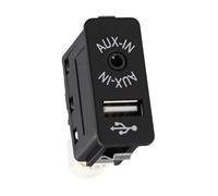 RAVTAKL USB AUX para Coche Compatible con para 7-Series F01 F02 F03 F04 para X1 E84 para X3 F25 para X4 F26 Piezas De Puerto De Entrada Auxiliar USB para Automóvil 84109237653