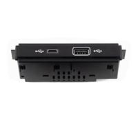 RAVTAKL USB AUX para Coche Compatible con VW para Tiguan MK2 para ID3 ID4 Puerto De Carga Frontal Doble Puerto De Carga USB Type-C Socket 30D035736