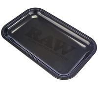 RAW 19399 Rolling Tray - Bandeja giratoria de acero 18/10, color negro